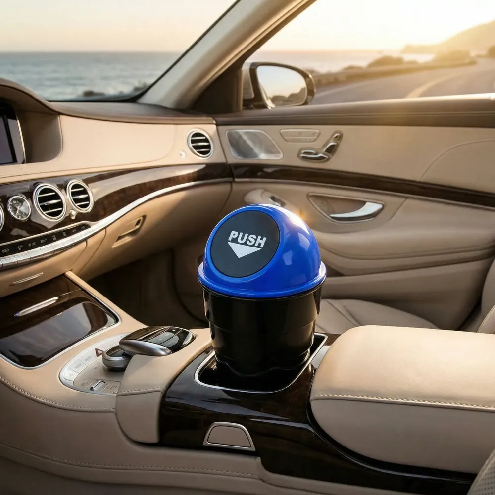Mini car trash bin - automotive