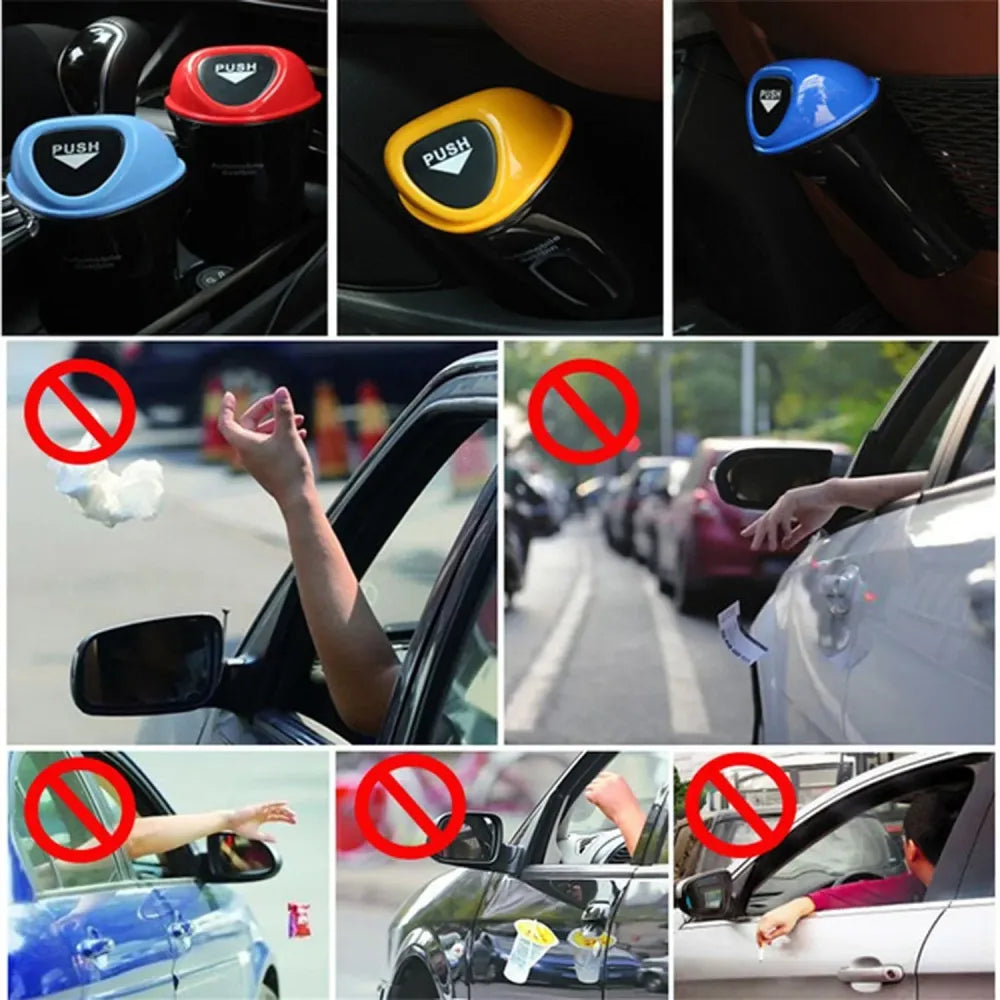 Mini car trash bin - automotive