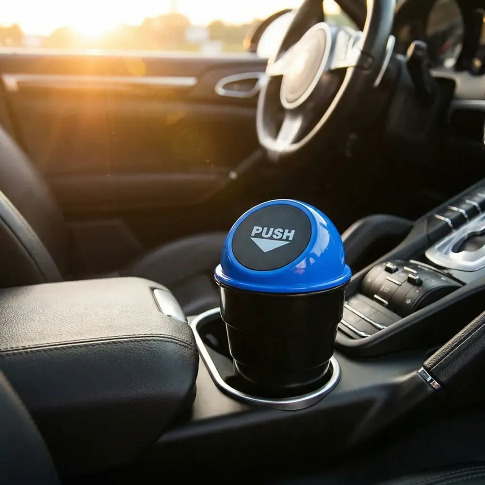 Mini car trash bin - automotive