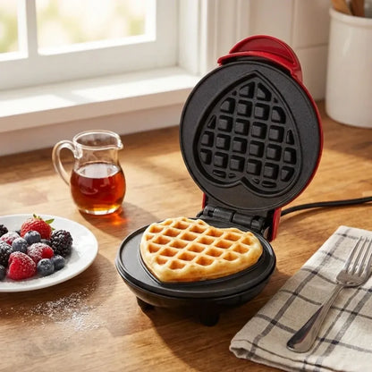 Mini compact waffle maker - home & kitchen