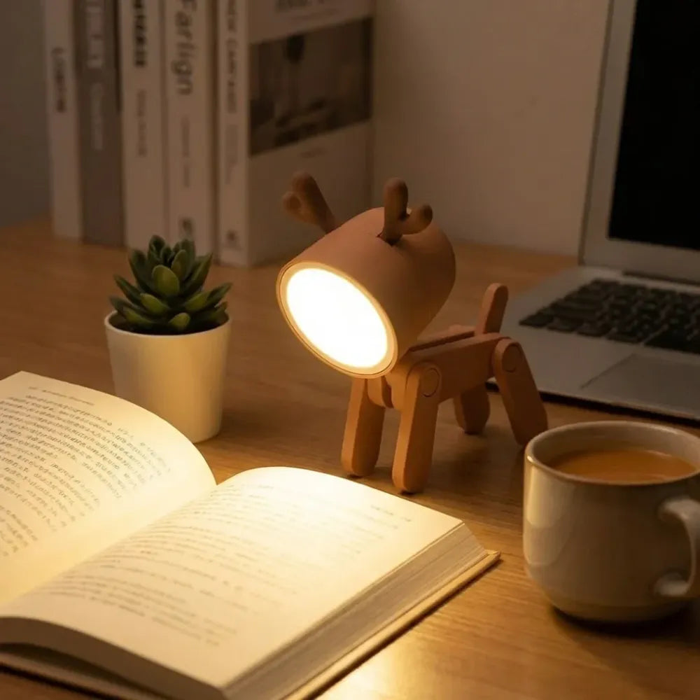 Mini deer shape led desk lamp