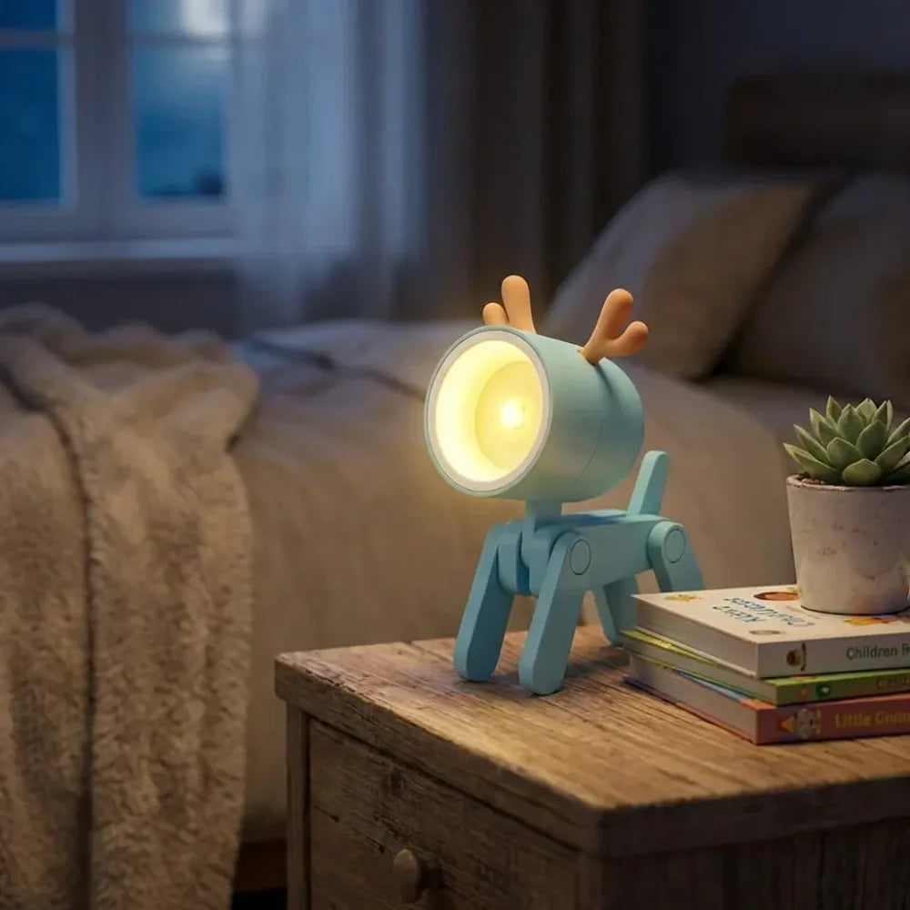 Mini deer shape led desk lamp