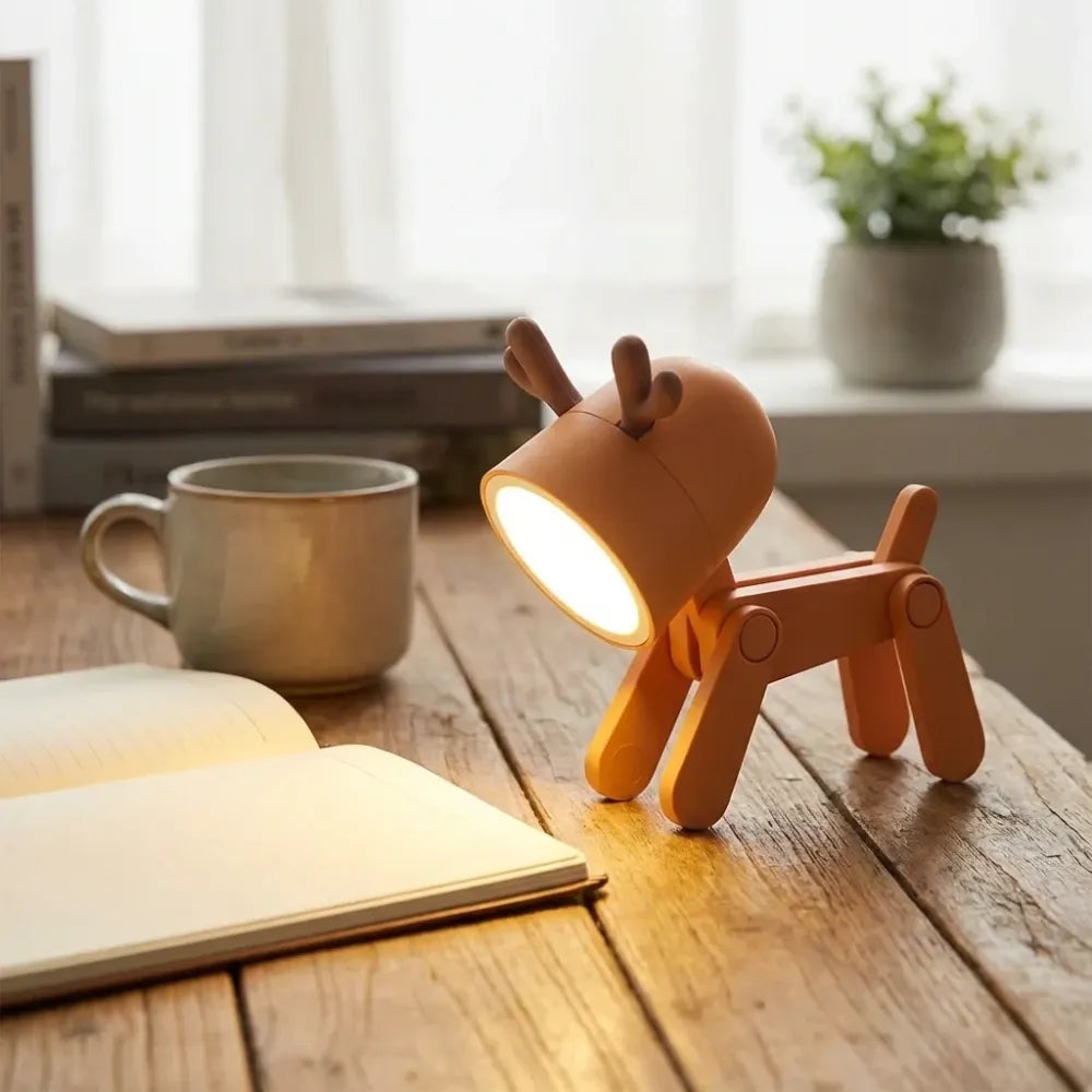 Mini deer shape led desk lamp