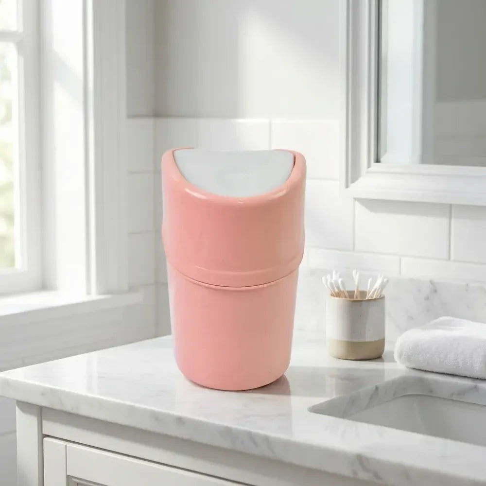 Mini desktop trash can - home & kitchen