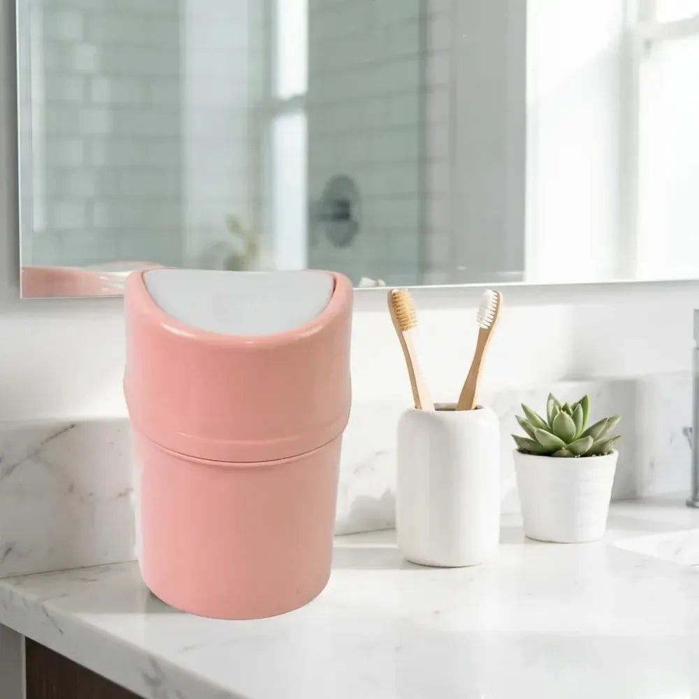 Mini desktop trash can - home & kitchen