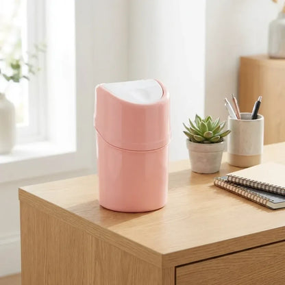 Mini desktop trash can - home & kitchen