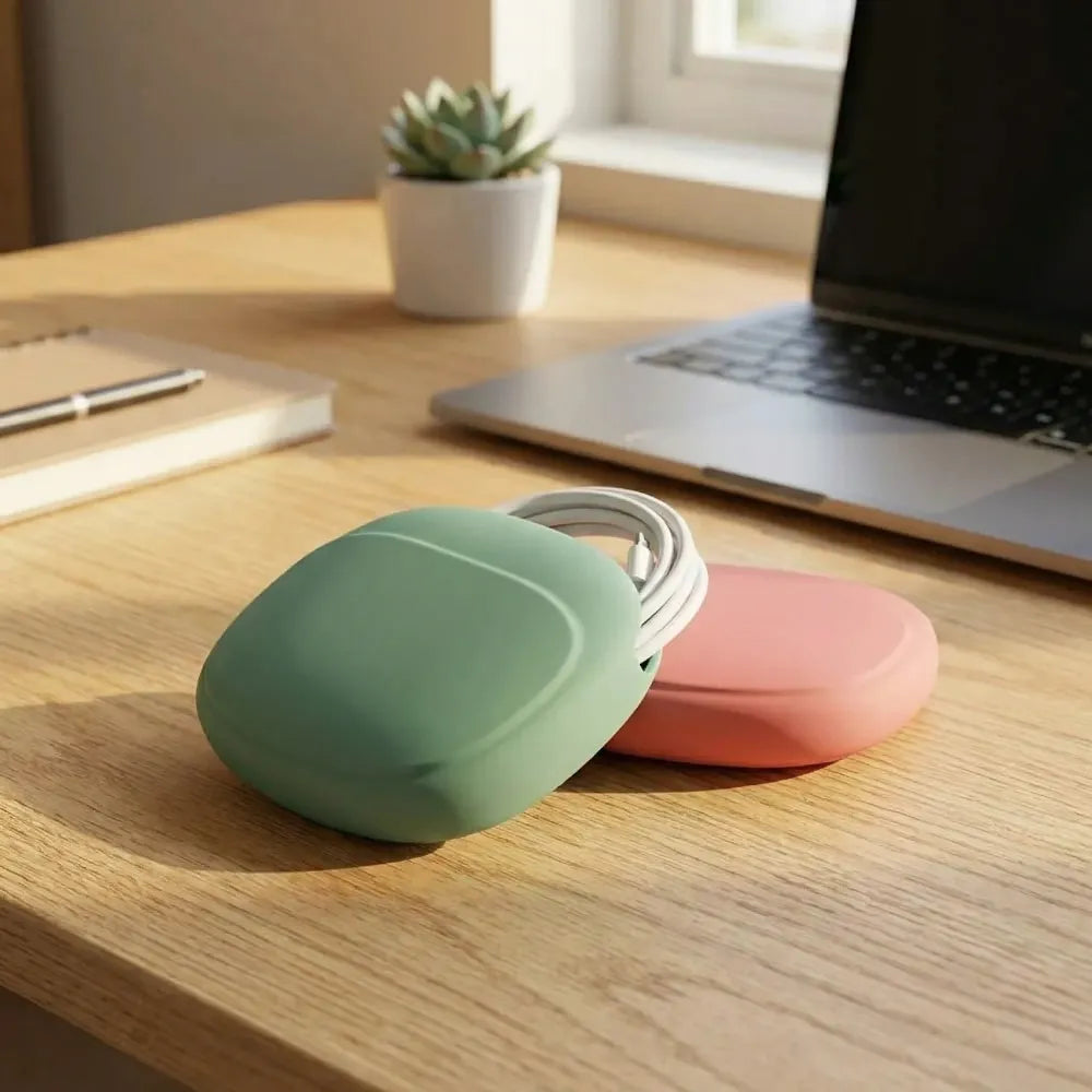 Mini earphone & key organizer – pack of 2