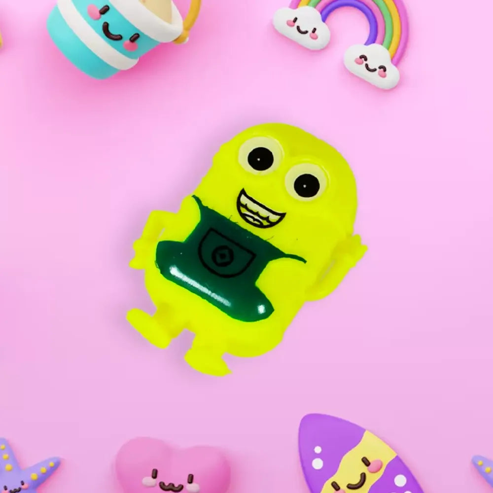 Mini green minion toy