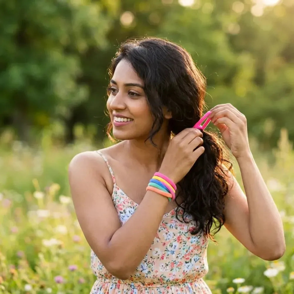Mini hair ties for kids - health care