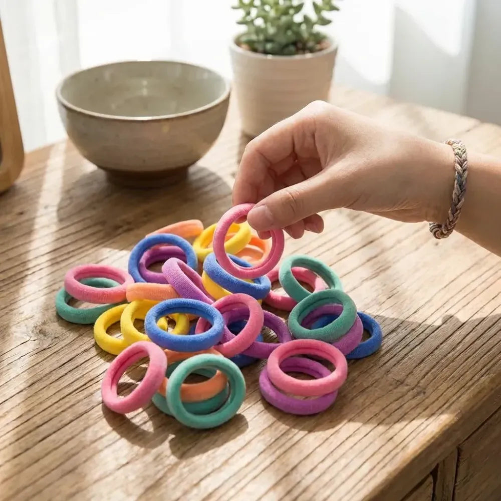 Mini hair ties for kids - health care