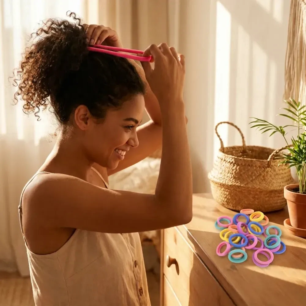 Mini hair ties for kids - health care