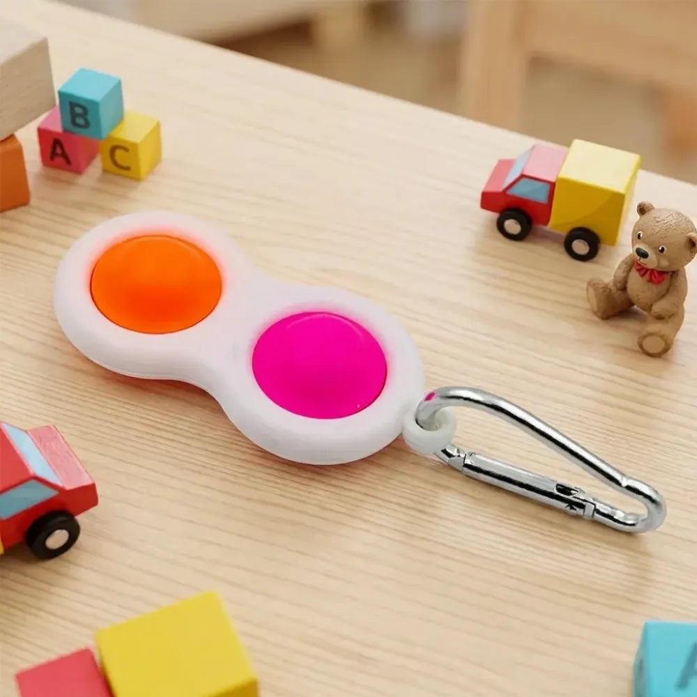 Mini keychain fidget toy - automotive