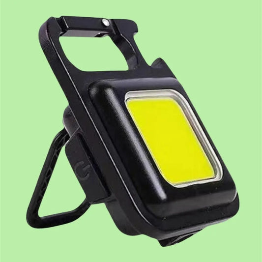 Mini led cob flashlight keychain light,500 lumen rechargeable flashlights