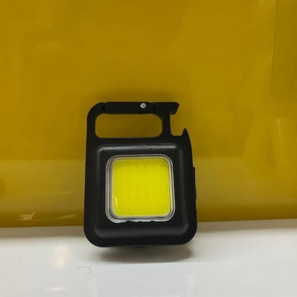 Mini led cob flashlight keychain light,500 lumen rechargeable flashlights