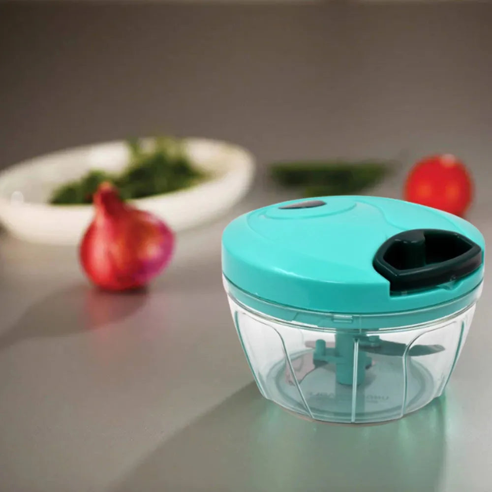Mini plastic vegetable chopper - home & kitchen