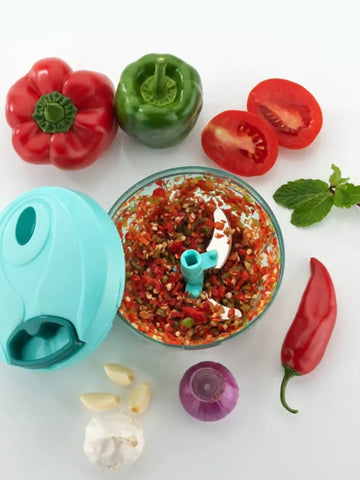 Mini Plastic Vegetable Chopper