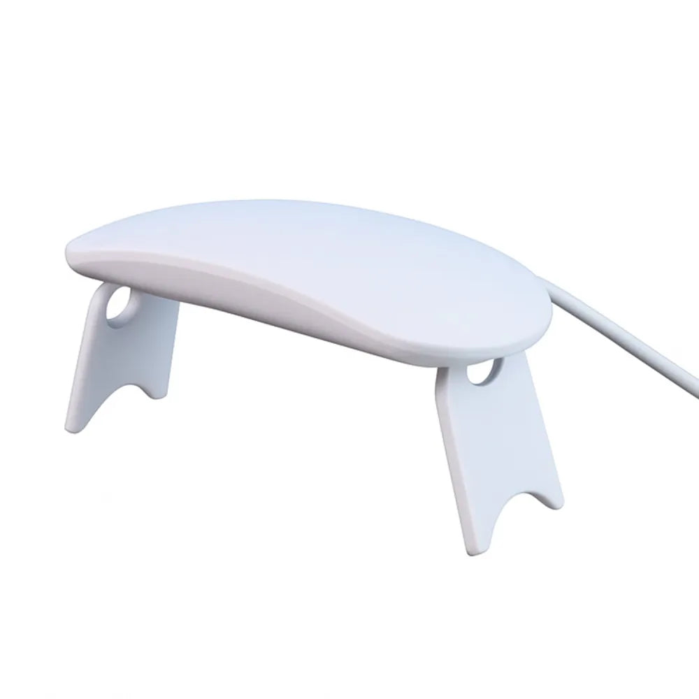 Mini portable uv led nail lamp for gel polish curing (1 pc) - fashion