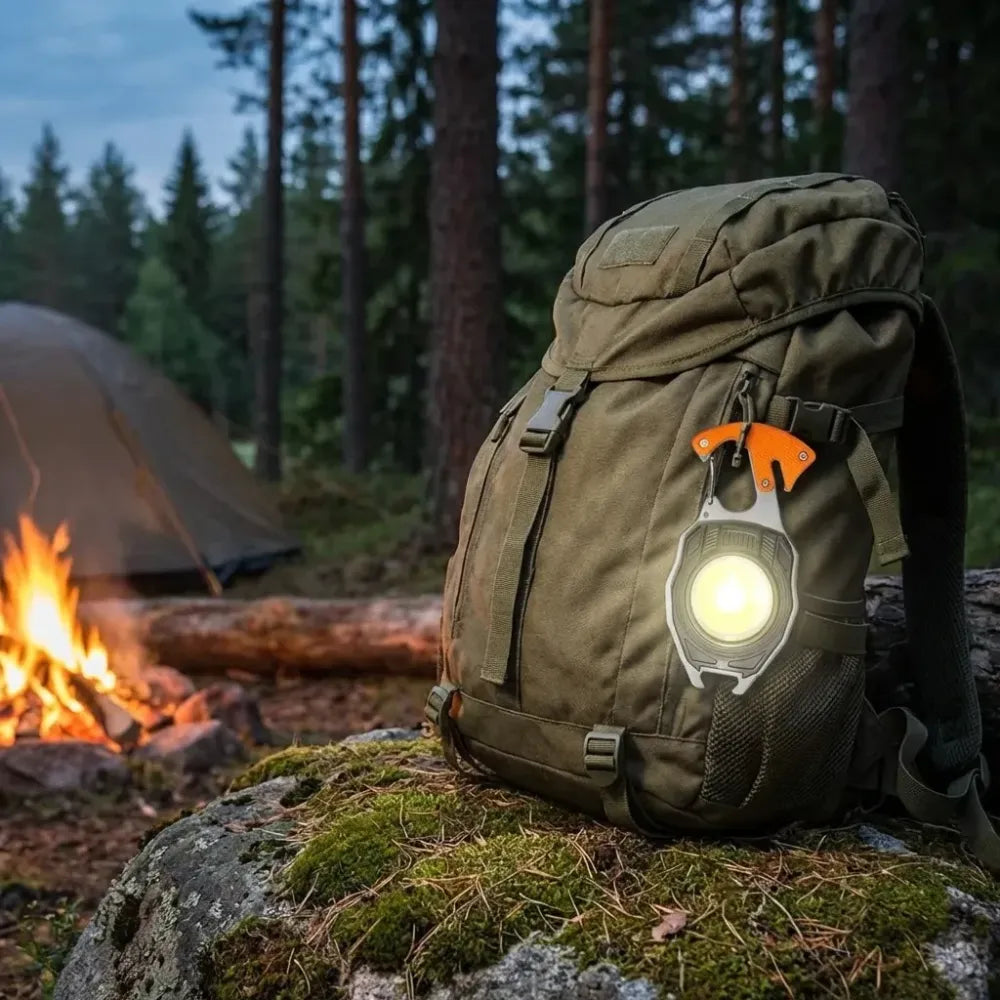 Mini rechargeable keychain torch