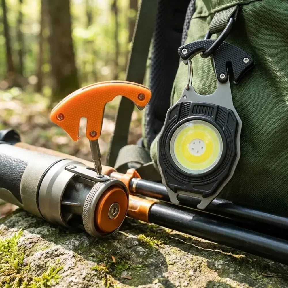 Mini rechargeable keychain torch