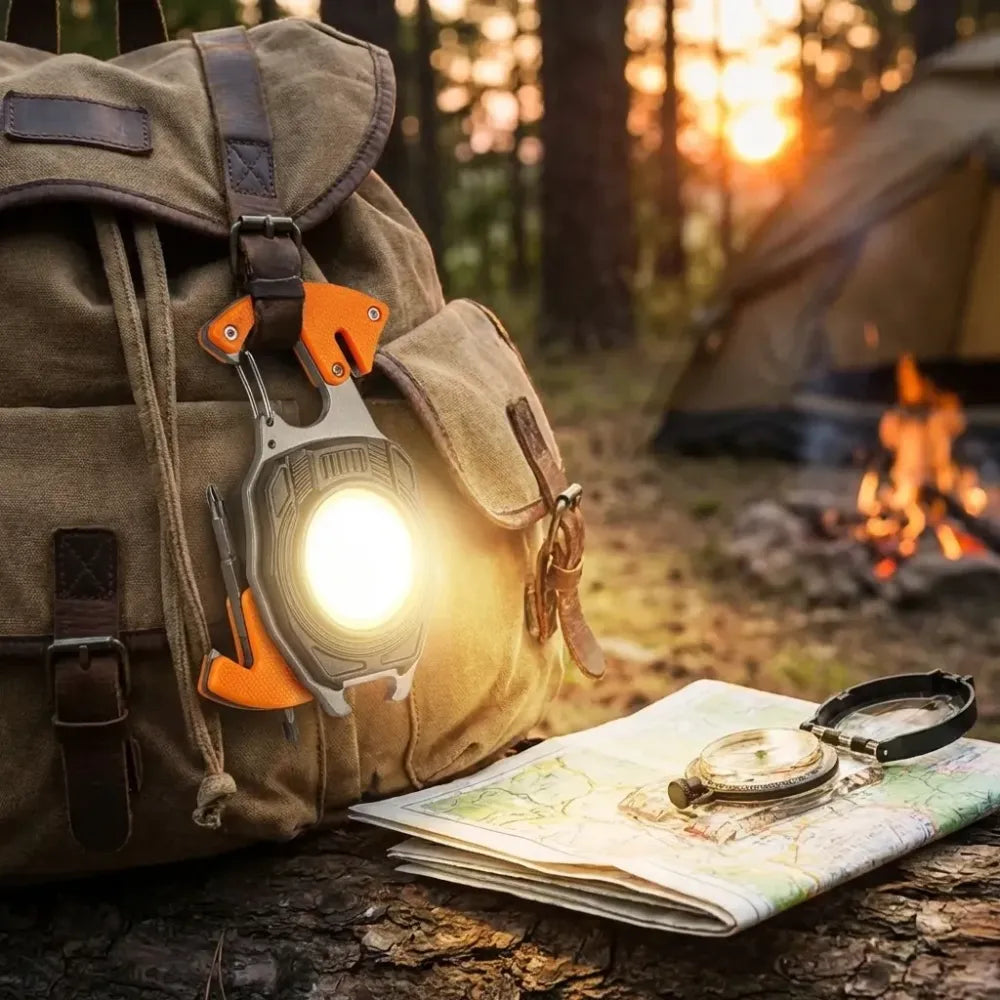 Mini rechargeable keychain torch