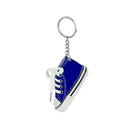 Mini sneaker keychain charm - travel