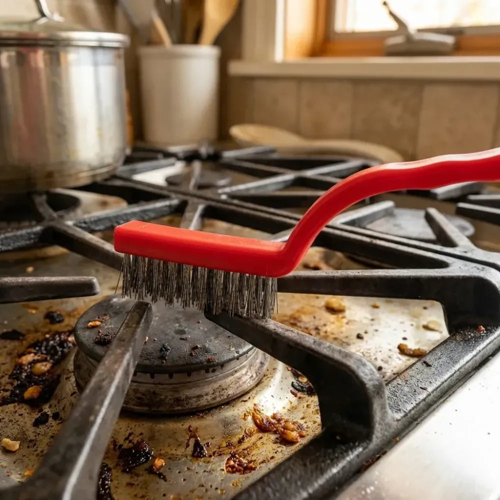 Mini stainless wire brush - home & kitchen