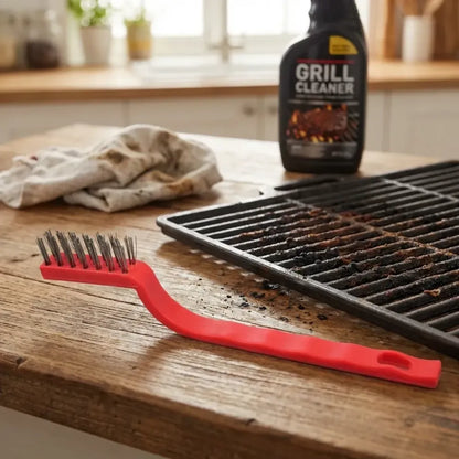 Mini stainless wire brush - home & kitchen