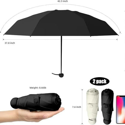 Mini travel umbrella – 1 pc