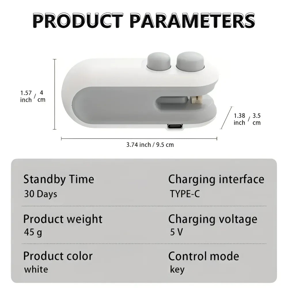 Mini usb bag sealer