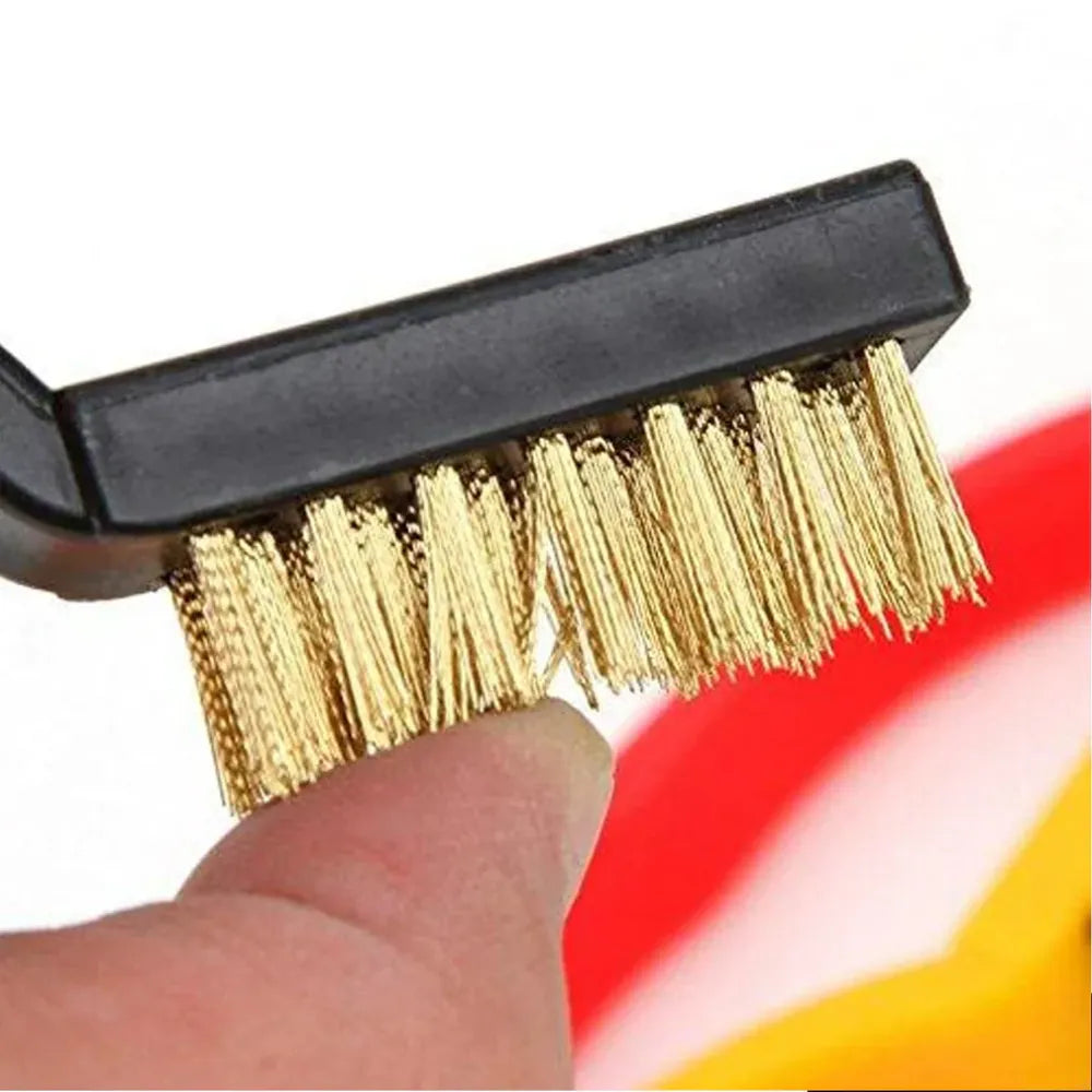 Mini wire brush set (3-piece) - hardware