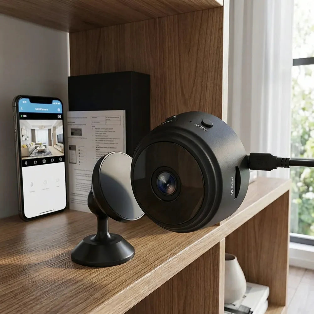 Mini wireless wifi indoor camera