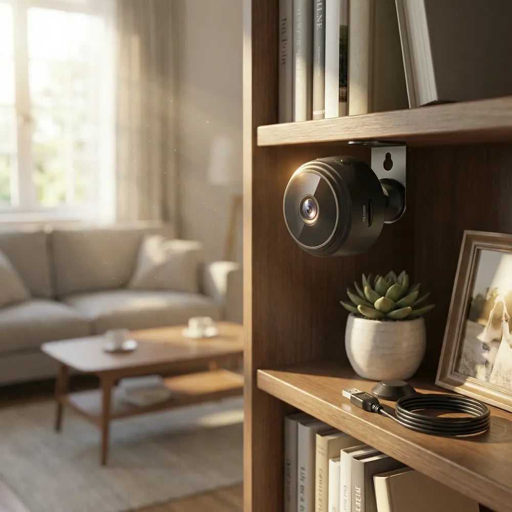 Mini wireless wifi indoor camera