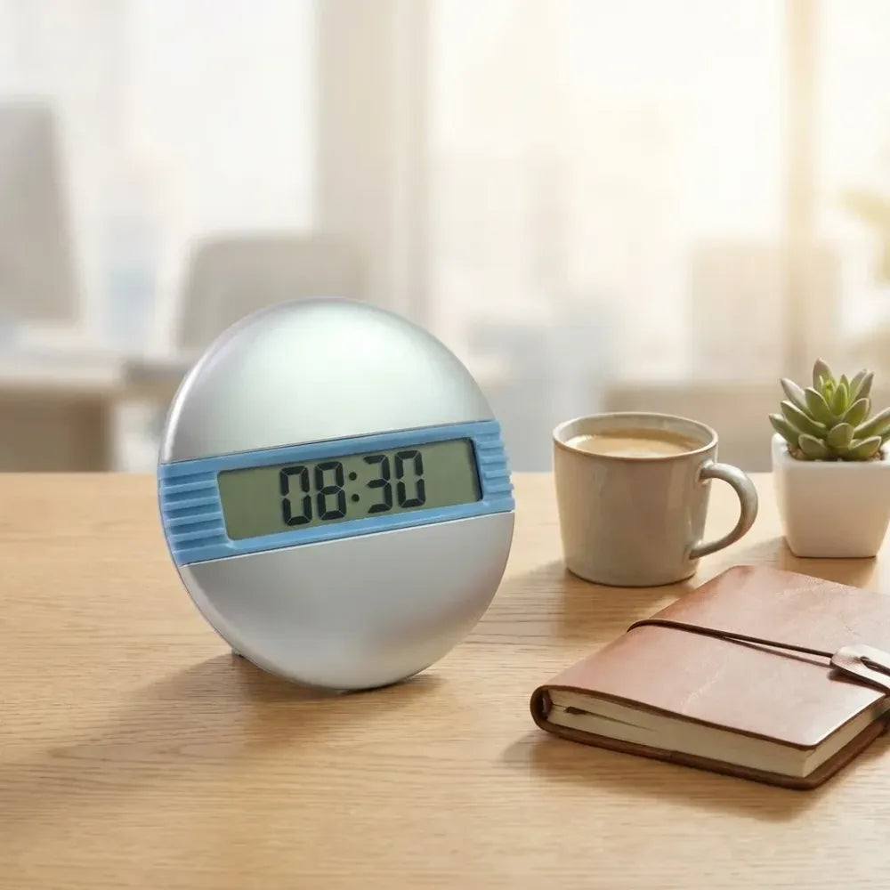 Minimalist analog alarm clock - home & kitchen