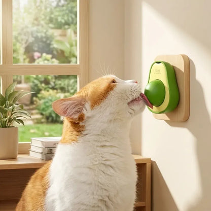 Minty catnip avocado ball