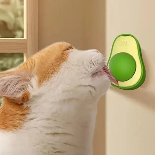 Minty catnip avocado ball