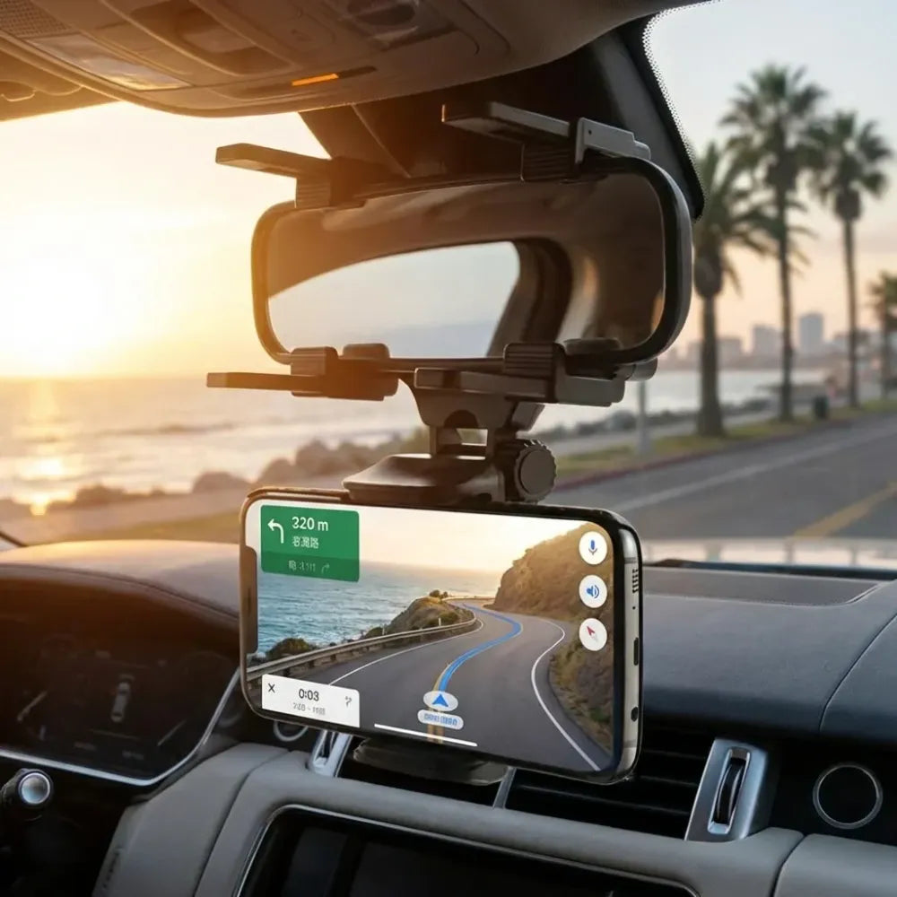Mirror mount truck auto bracket holder cradle