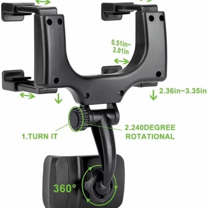 Mirror mount truck auto bracket holder cradle