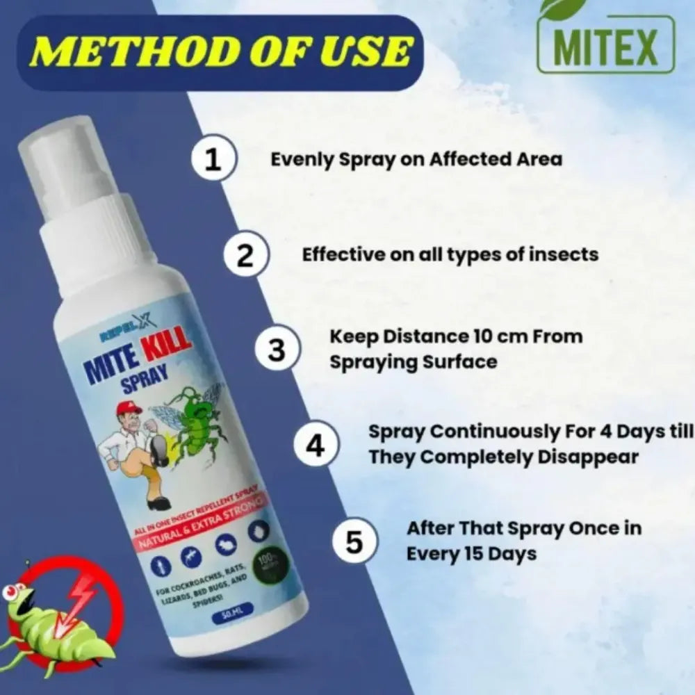 Mite kill spray – pack of 3