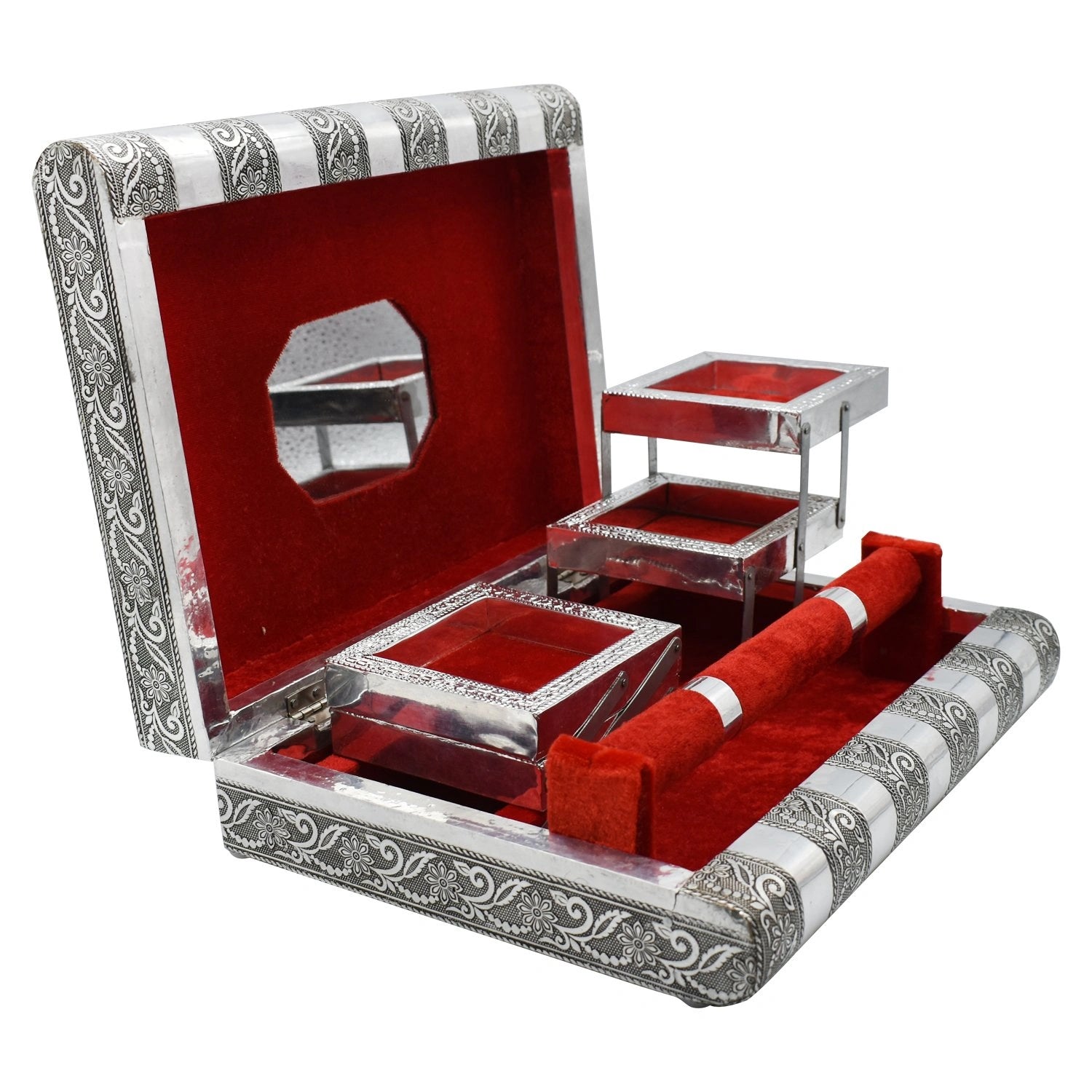 Wooden jewellery box