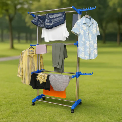 Mobile foldable drying rack - home & kitchen