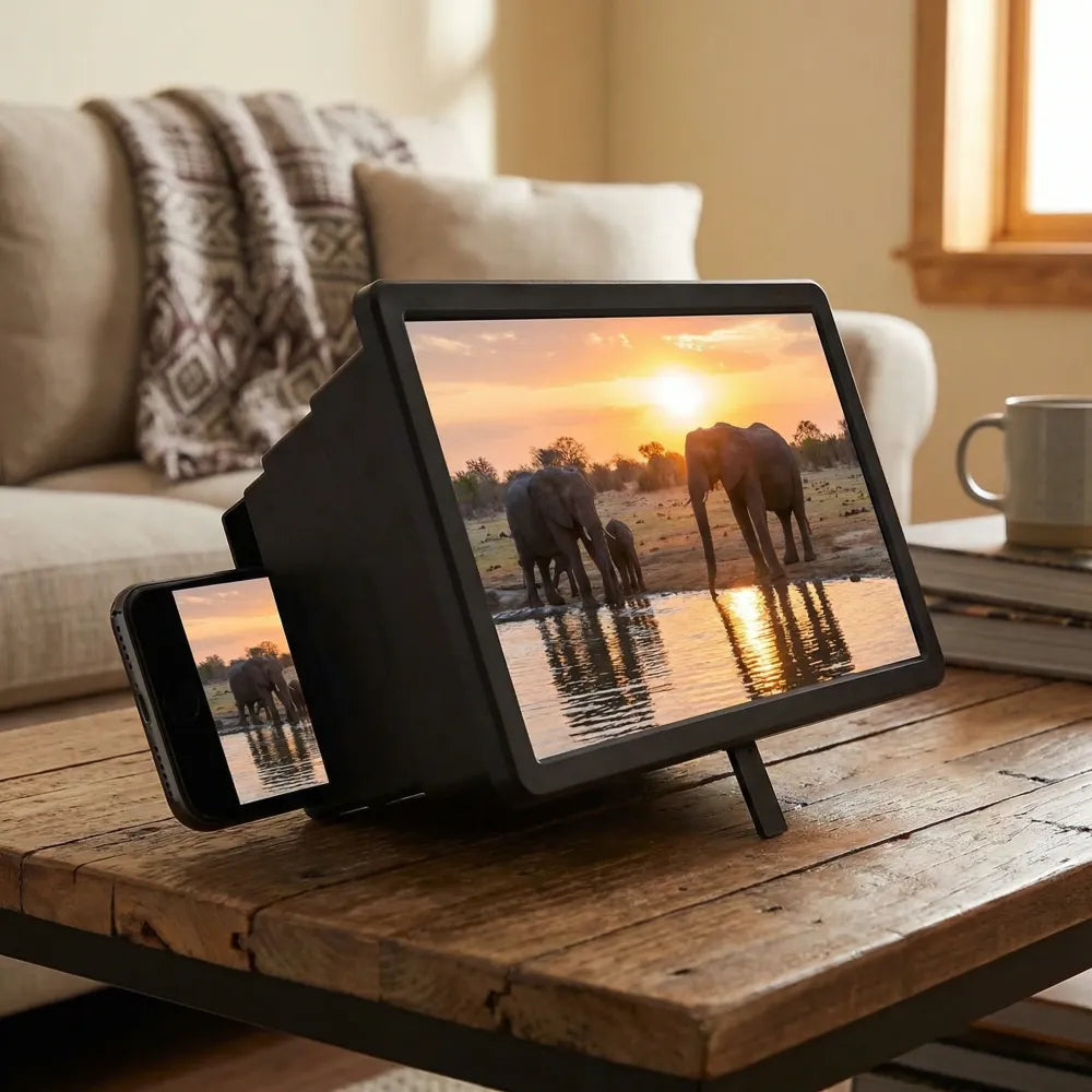 Mobile phone hd screen magnifier