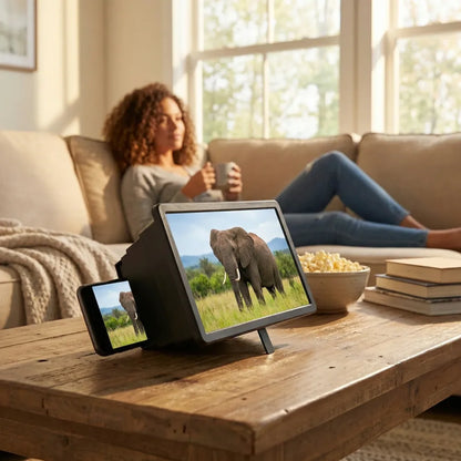 Mobile phone hd screen magnifier