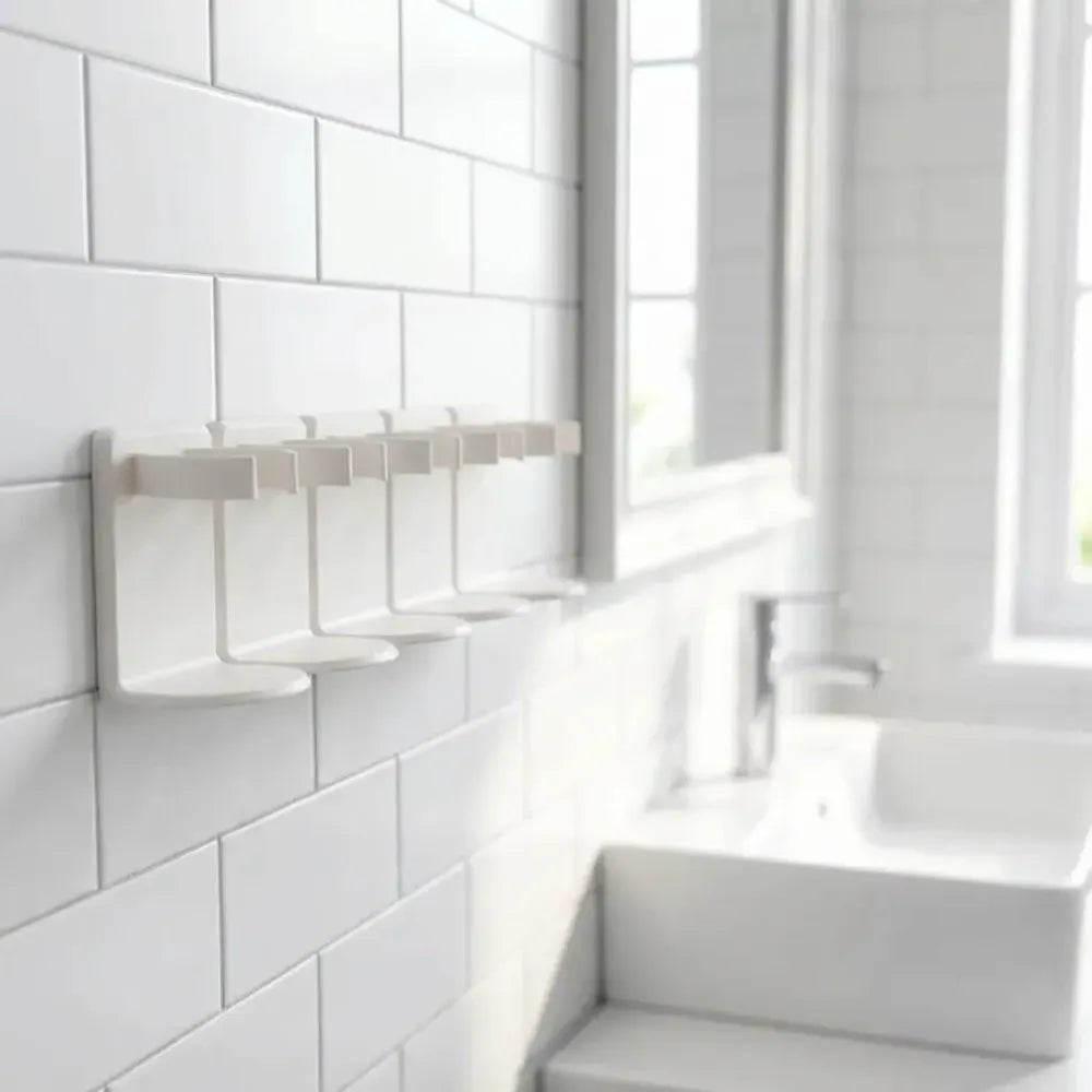 Modular wall cosmetic organizer