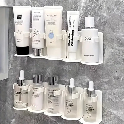 Modular wall cosmetic organizer