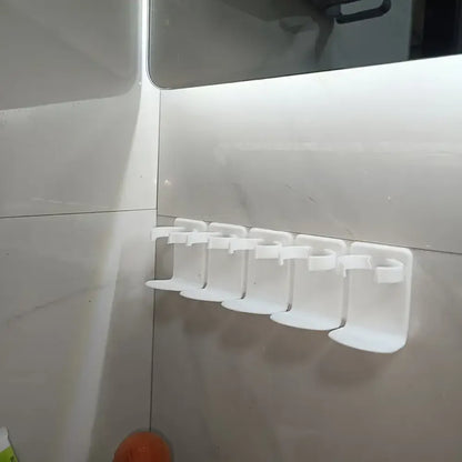 Modular wall cosmetic organizer