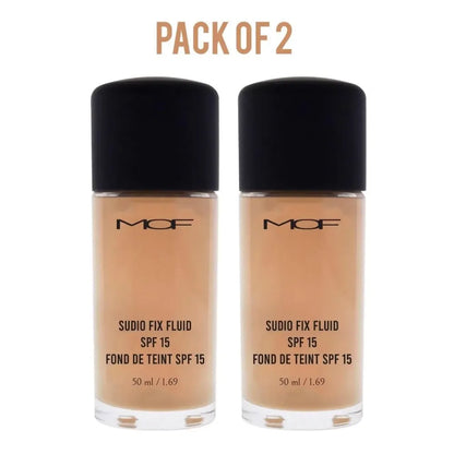 Mof studio fix foundation – 100ml × 2