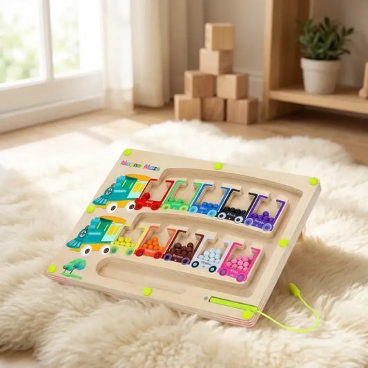 Montessori magnetic maze puzzle