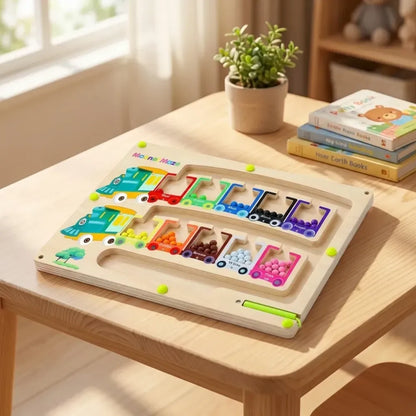 Montessori magnetic maze puzzle