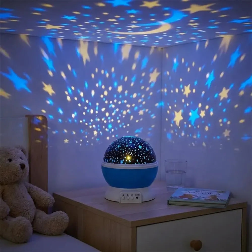 Moon & star night light - home essentials