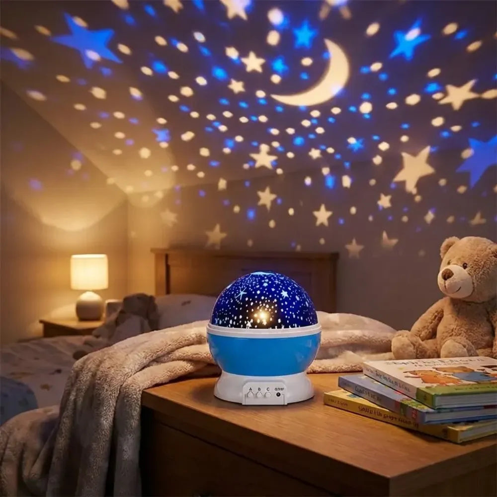 Moon & star night light - home essentials